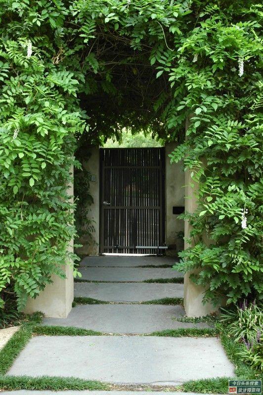 135 creative courtyard gates to share, say goodbye to the sameness and make your yard unique