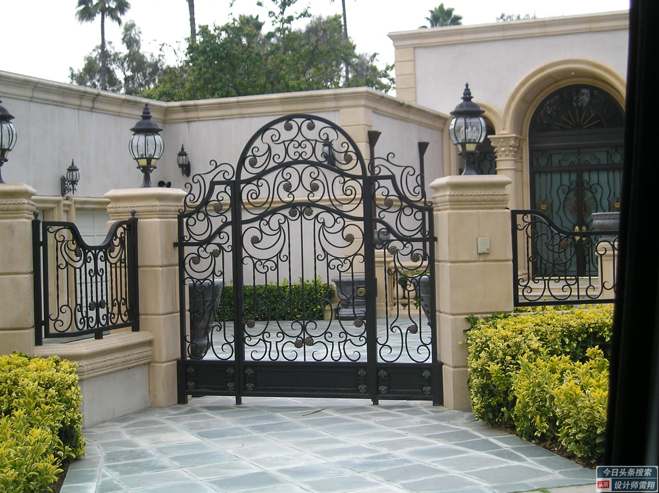 135 creative courtyard gates to share, say goodbye to the sameness and make your yard unique