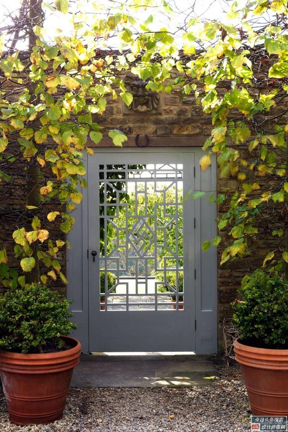 135 creative courtyard gates to share, say goodbye to the sameness and make your yard unique