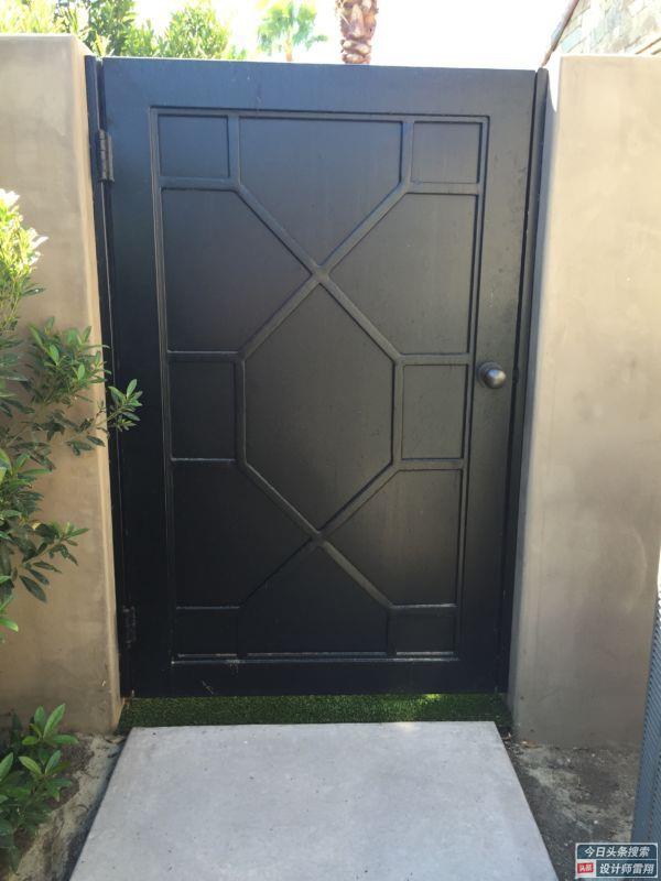 135 creative courtyard gates to share, say goodbye to the sameness and make your yard unique