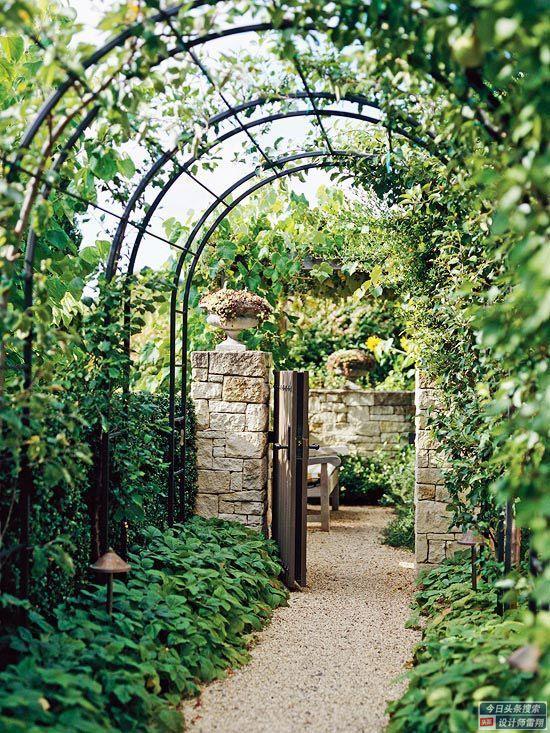 135 creative courtyard gates to share, say goodbye to the sameness and make your yard unique