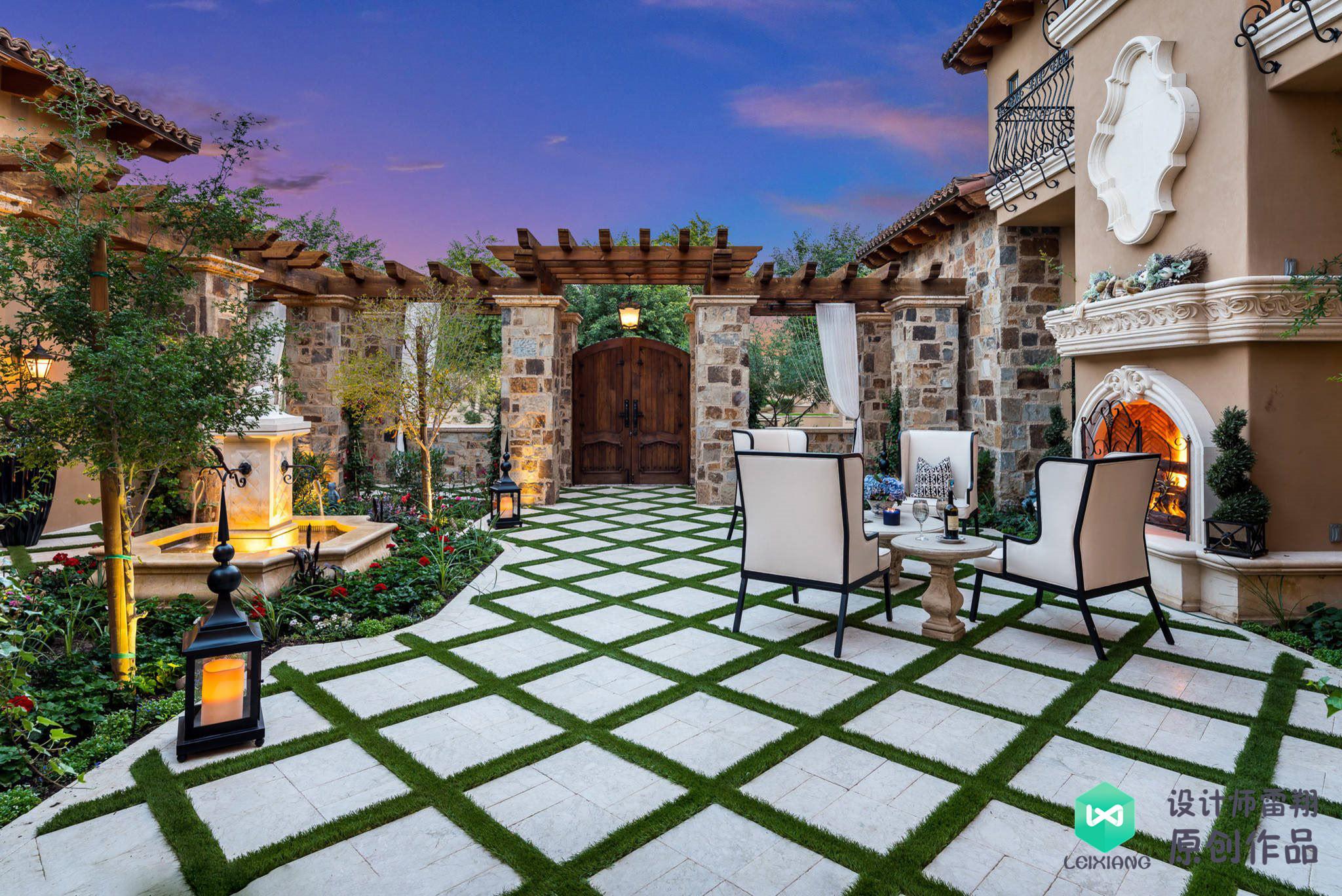 Courtyard design experience: How to make courtyard gates? Take a look at these 43 photos of real-life courtyard cases