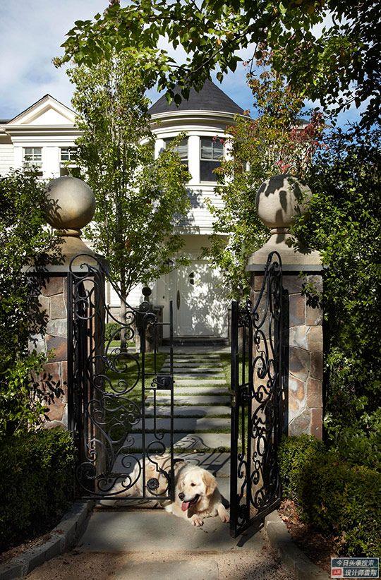 135 creative courtyard gates to share, say goodbye to the sameness and make your yard unique