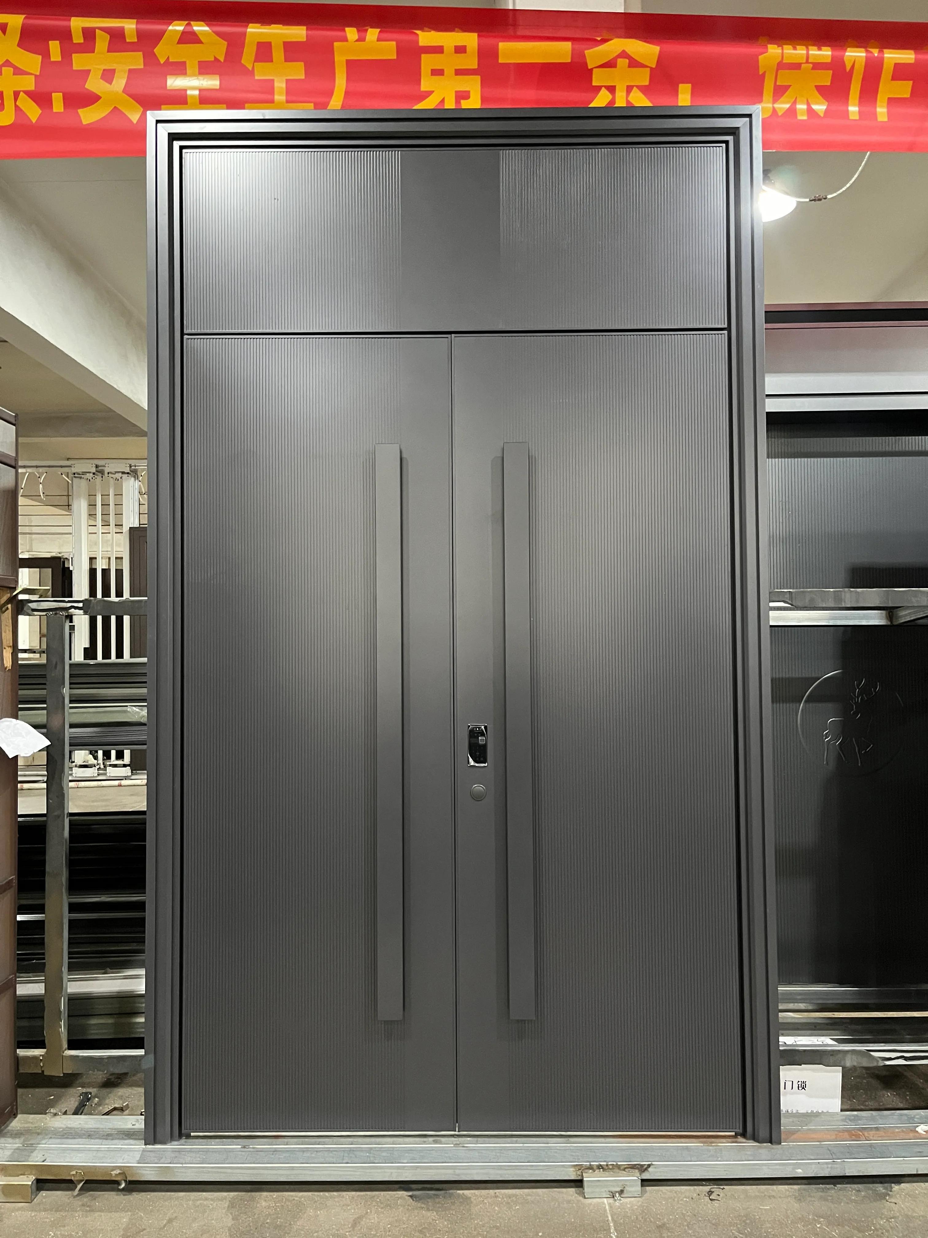 cast aluminum door
