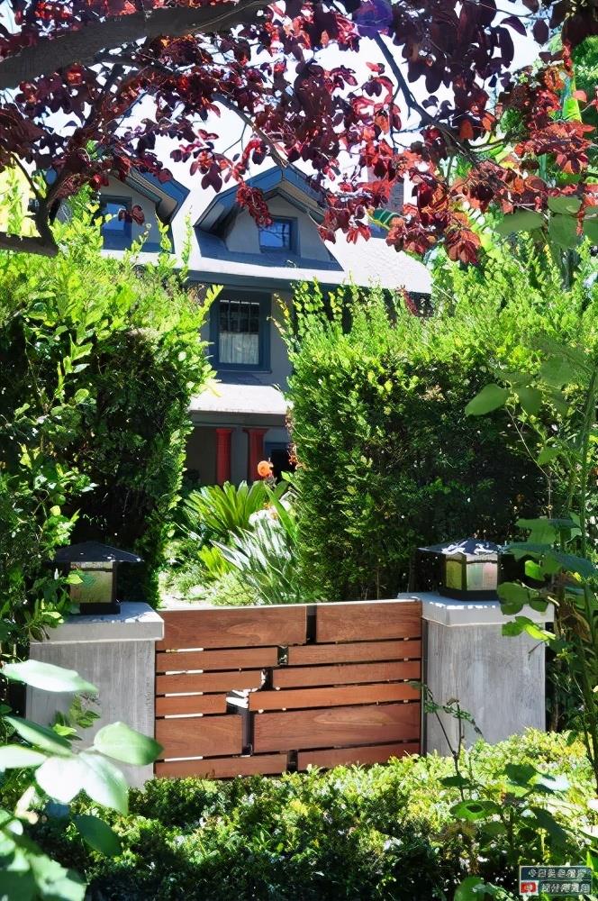135 creative courtyard gates to share, say goodbye to the sameness and make your yard unique
