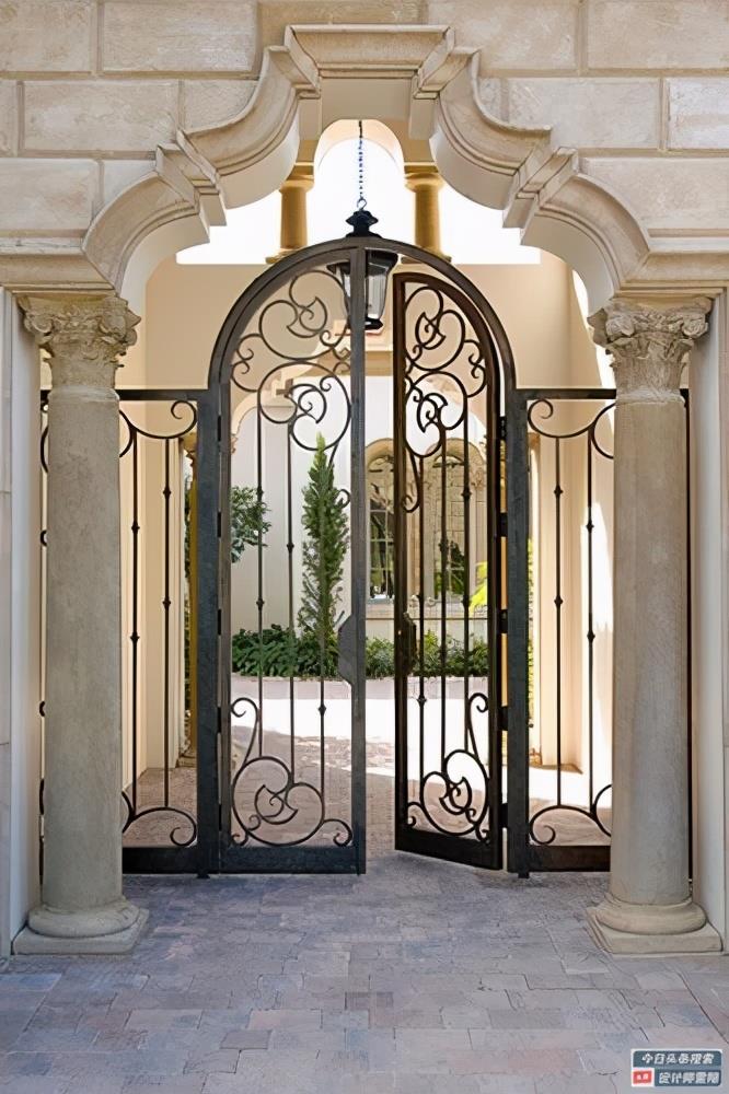 135 creative courtyard gates to share, say goodbye to the sameness and make your yard unique