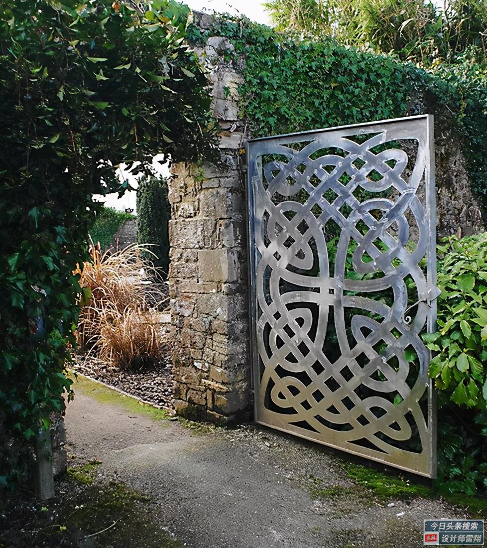 135 creative courtyard gates to share, say goodbye to the sameness and make your yard unique