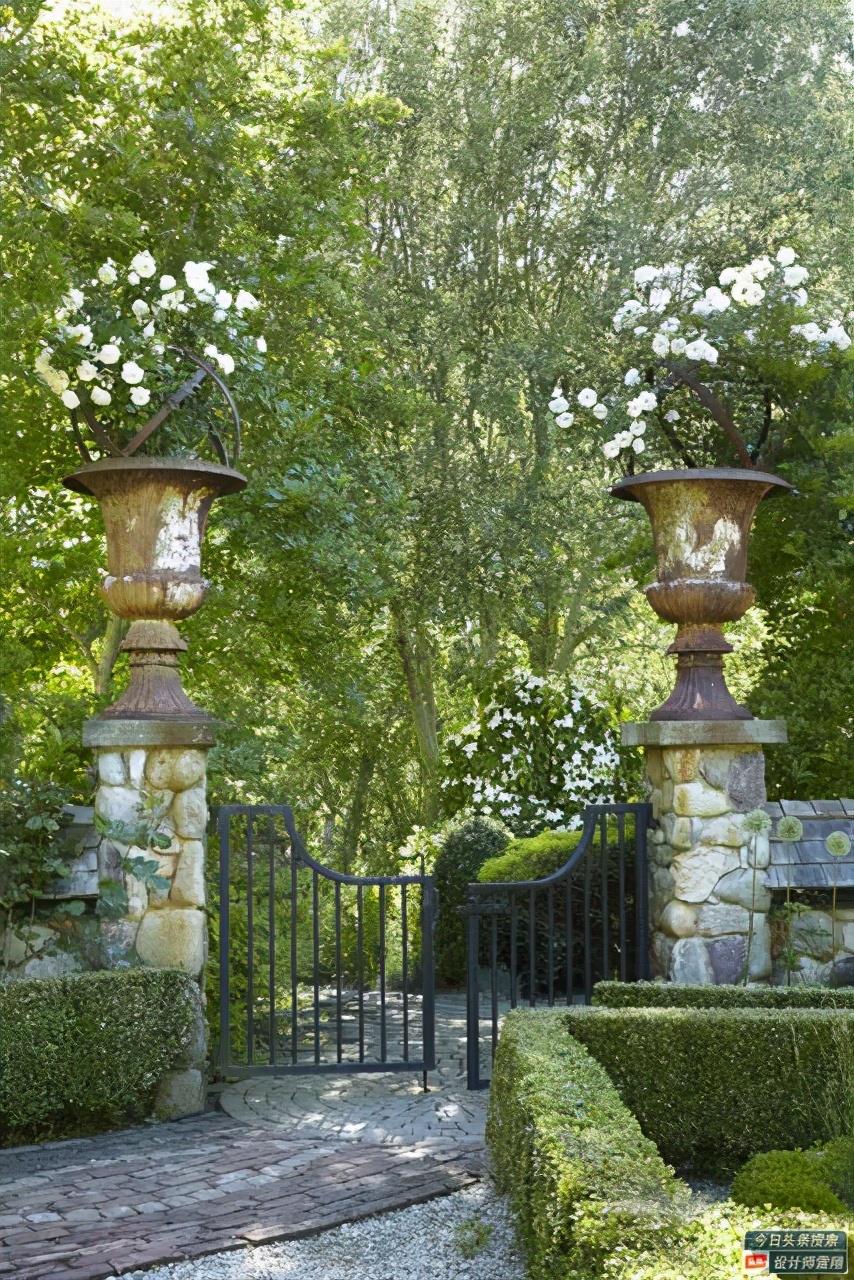 135 creative courtyard gates to share, say goodbye to the sameness and make your yard unique