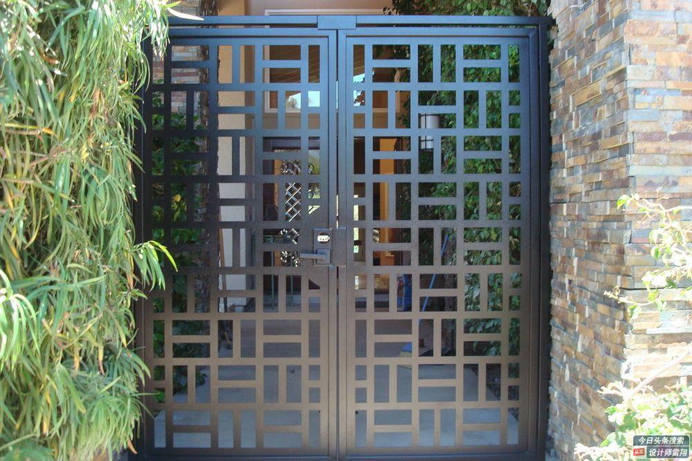 135 creative courtyard gates to share, say goodbye to the sameness and make your yard unique
