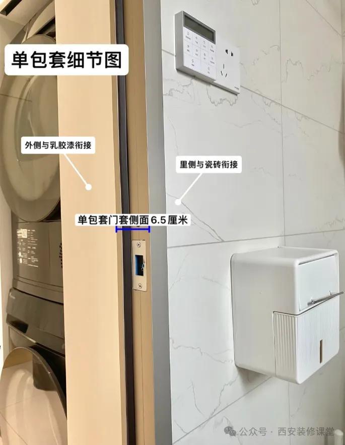 There are N ways to do bathroom doors. I didn’t expect there were so many ways.