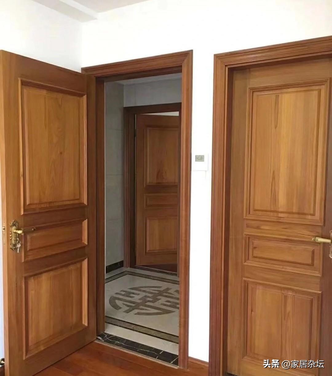 When choosing a bedroom door for decoration, it is recommended not to choose these 5 types. This is not pretentious, but it is too difficult to use.
