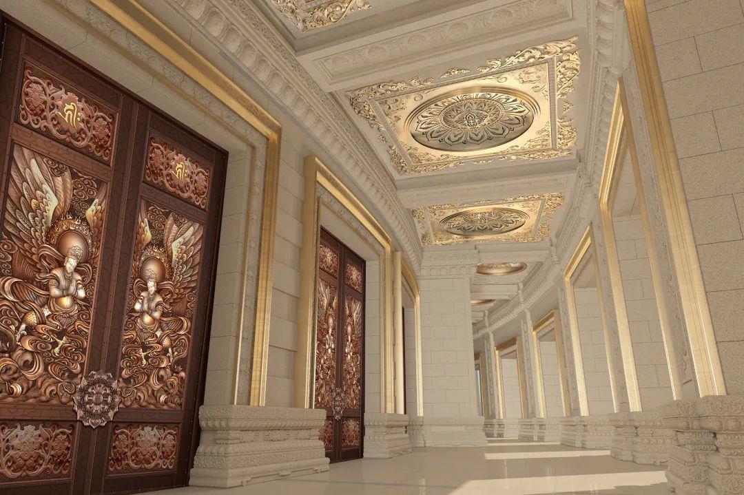 The birth of a bronze door handed down from ancient times
