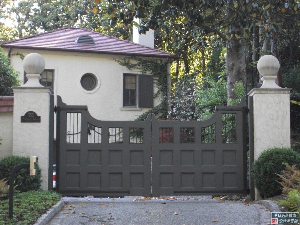 135 creative courtyard gates to share, say goodbye to the sameness and make your yard unique