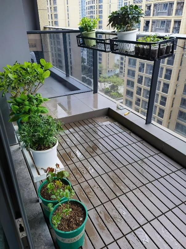 Just do this if you don’t want to seal off the balcony, and the effect will be good!