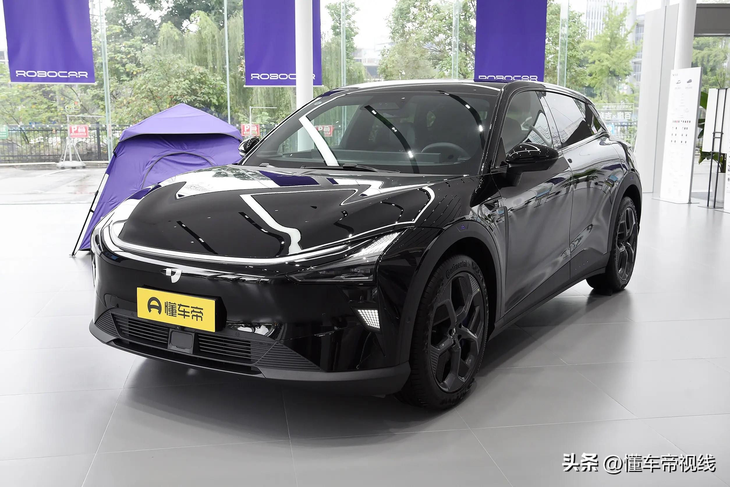 New car｜Equipped with electric doors/Similar to Tesla Model 3, actual static shot of Jiyue 07, to be launched in the second half of the year