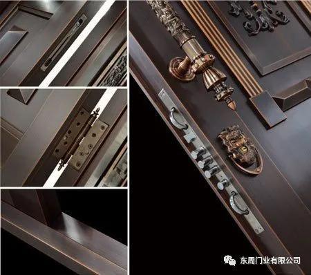 Retro copper doors return to classics, low-key luxury and connotation