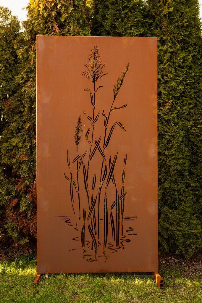 10 types of rust walls, the first kiss of courtyard beauty