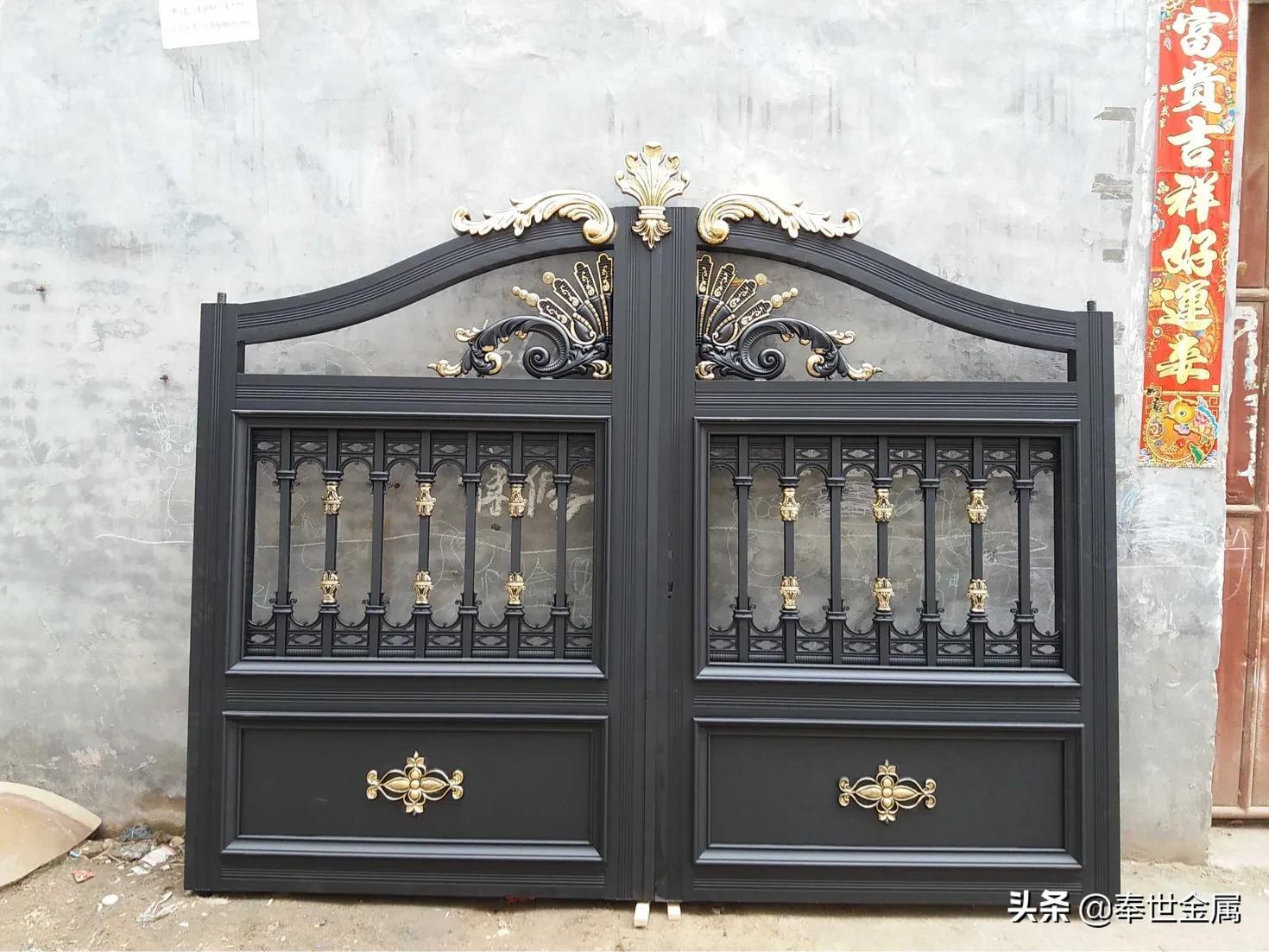 How to match the courtyard door of the villa? The width is about 3 meters. It is convenient for cars to enter and exit. Let’s take a look.