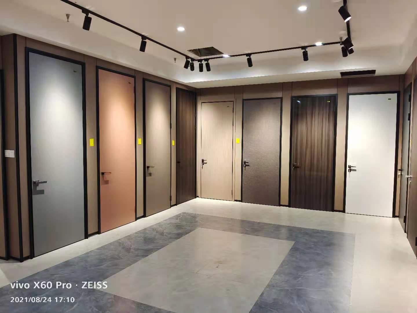 Aluminum wooden door Ecological door Composite door Solid wood door