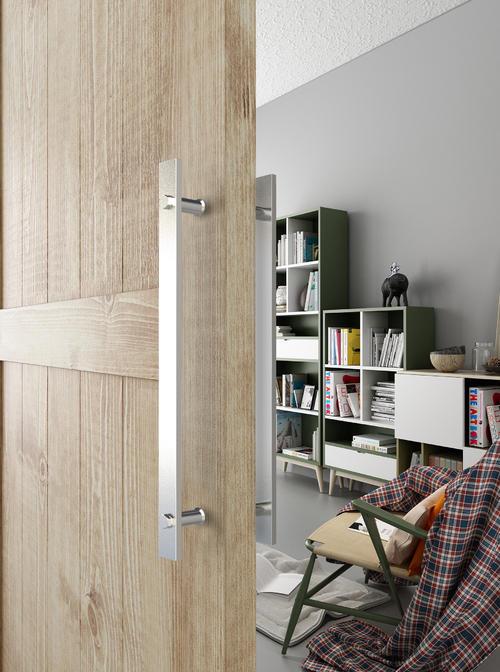 A barn door that is too beautiful to look like a door has many restrictions on its use. It is not recommended to use it in these three situations.