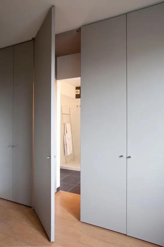 Secrets of how to make invisible doors