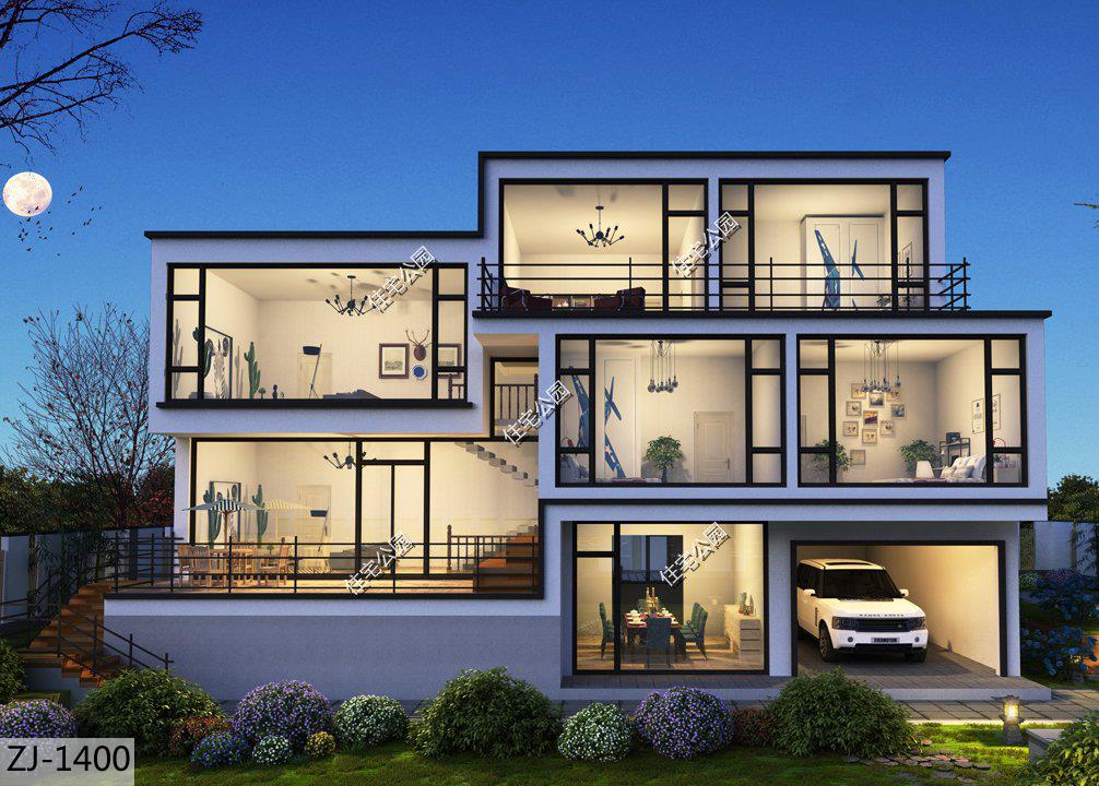 Who says rural villas must have Roman columns? Take a look at these 10 apartment types, each of them looks very good.