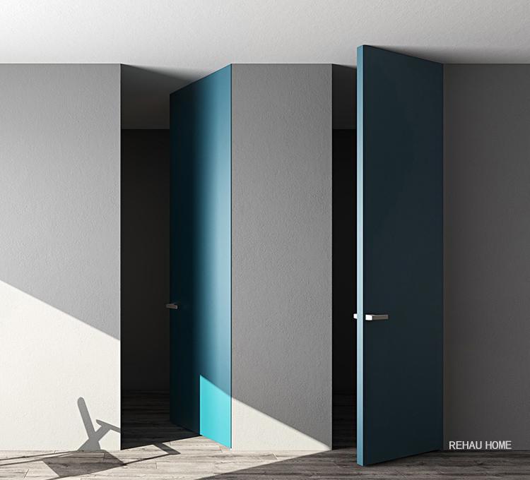 Secrets of how to make invisible doors