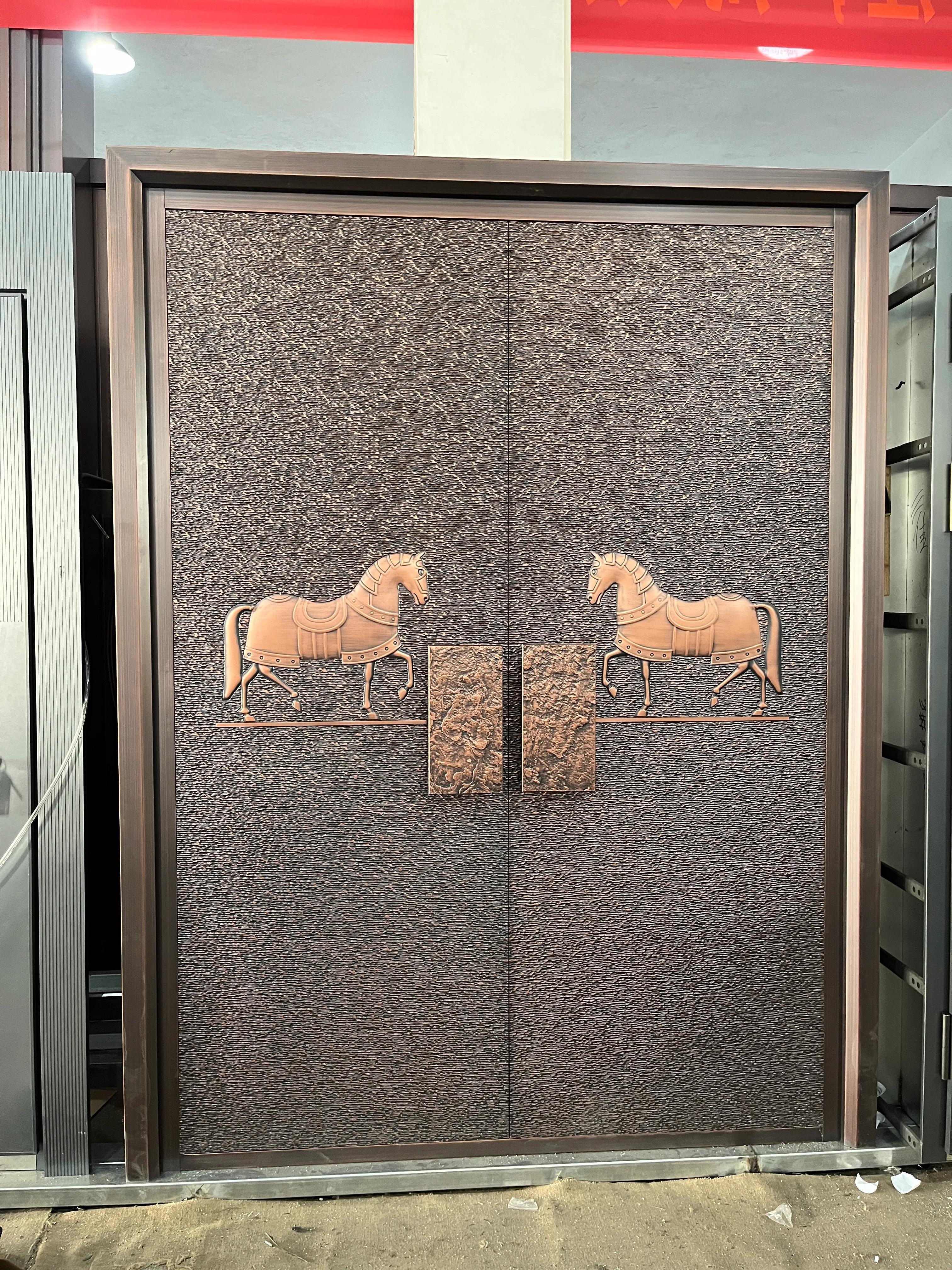 How to choose an exquisite cast aluminum door?