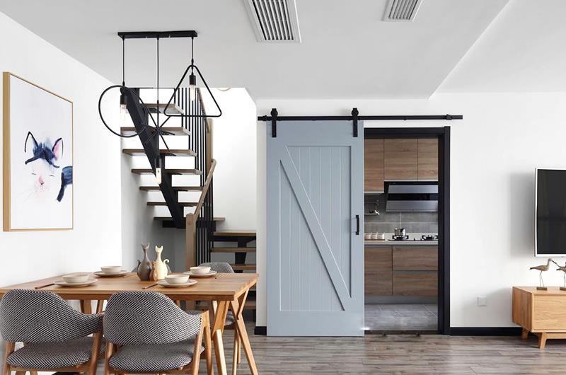 Barn doors, I heard these doors are very popular
