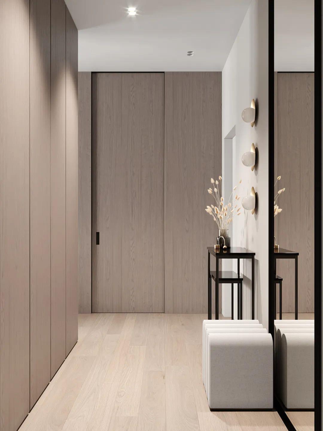 Appreciation of invisible door design cases