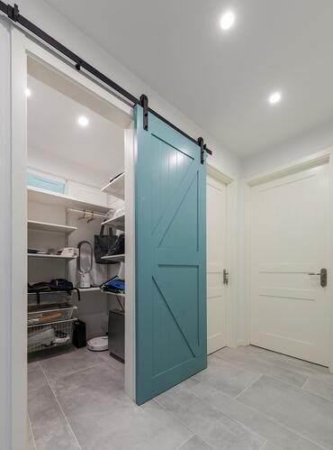 Barn doors, I heard these doors are very popular