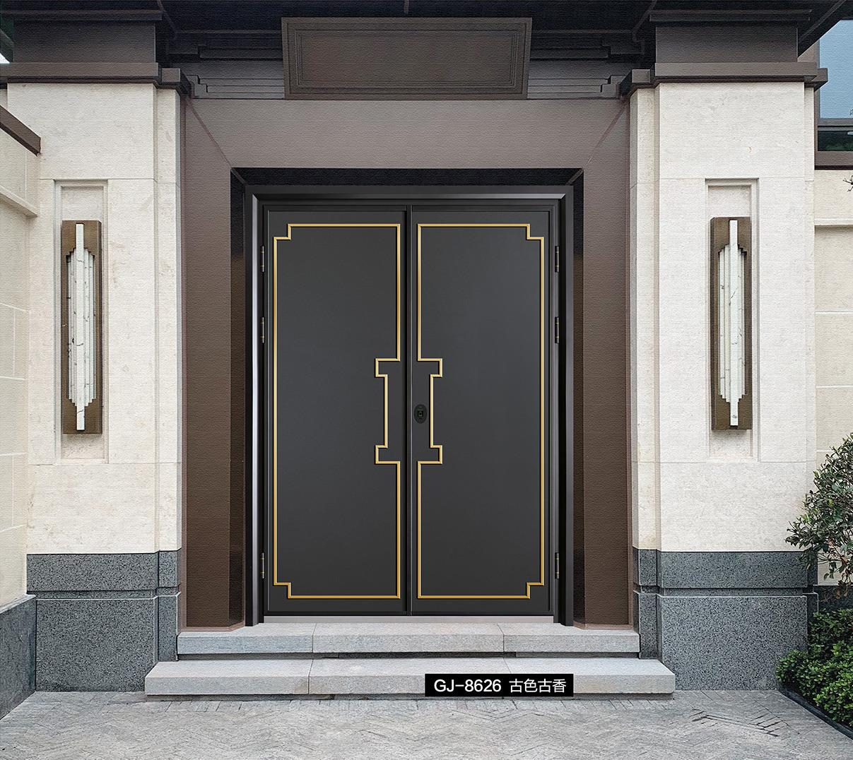 What are the advantages of cast aluminum doors? Why are luxury villas equipped with cast aluminum doors?