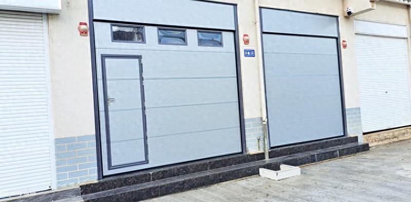 Solutions for adding small windows and doors to garage doors