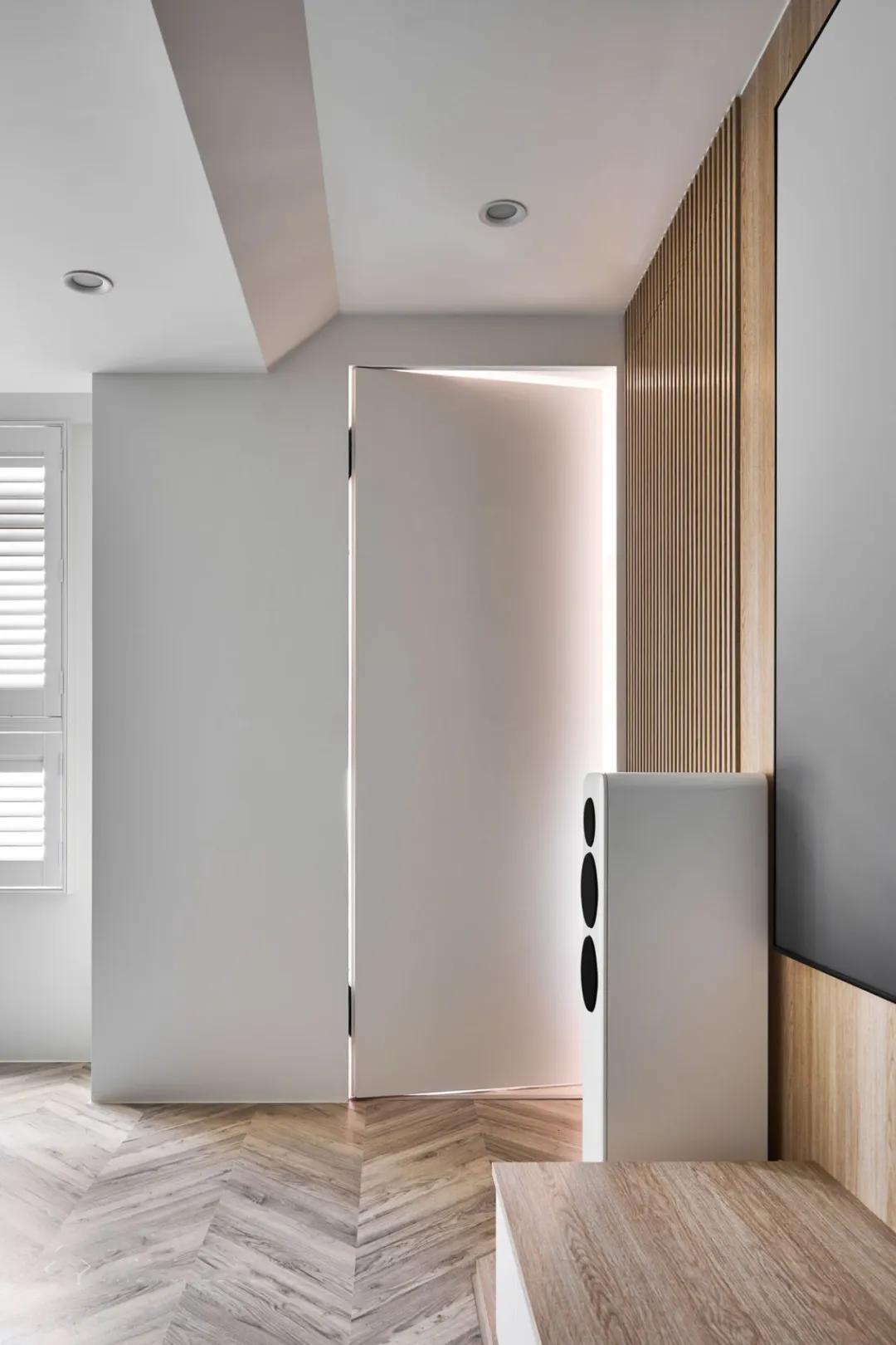 The amazing invisible door is a new internet celebrity in the home decoration industry?