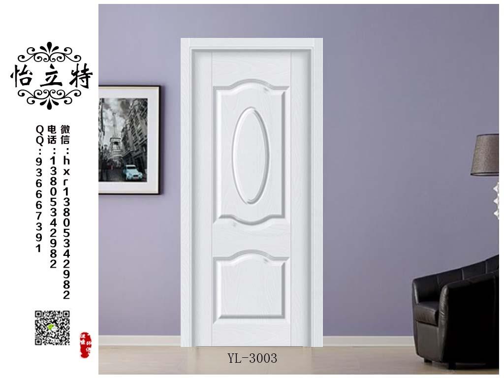 Ecological composite door Warm white relief series ecological door Ecological composite door set