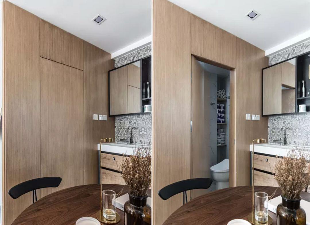 50 \"invisible door\" design cases that are most suitable for Chinese families, subverting your imagination
