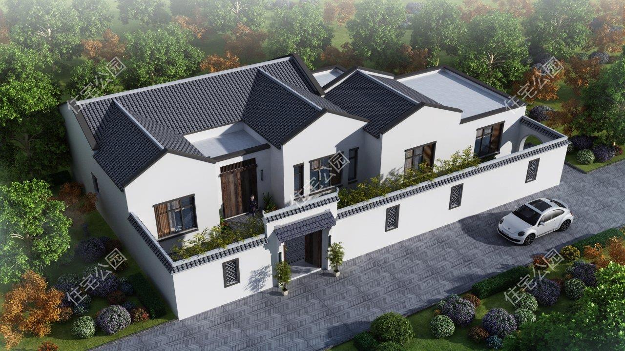 10 sets of one-story villa drawings, the best choice for retirement homes, there is always one suitable for you