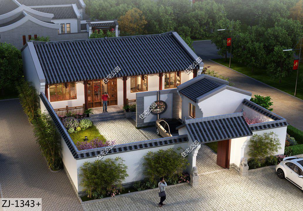10 sets of one-story villa drawings, the best choice for retirement homes, there is always one suitable for you