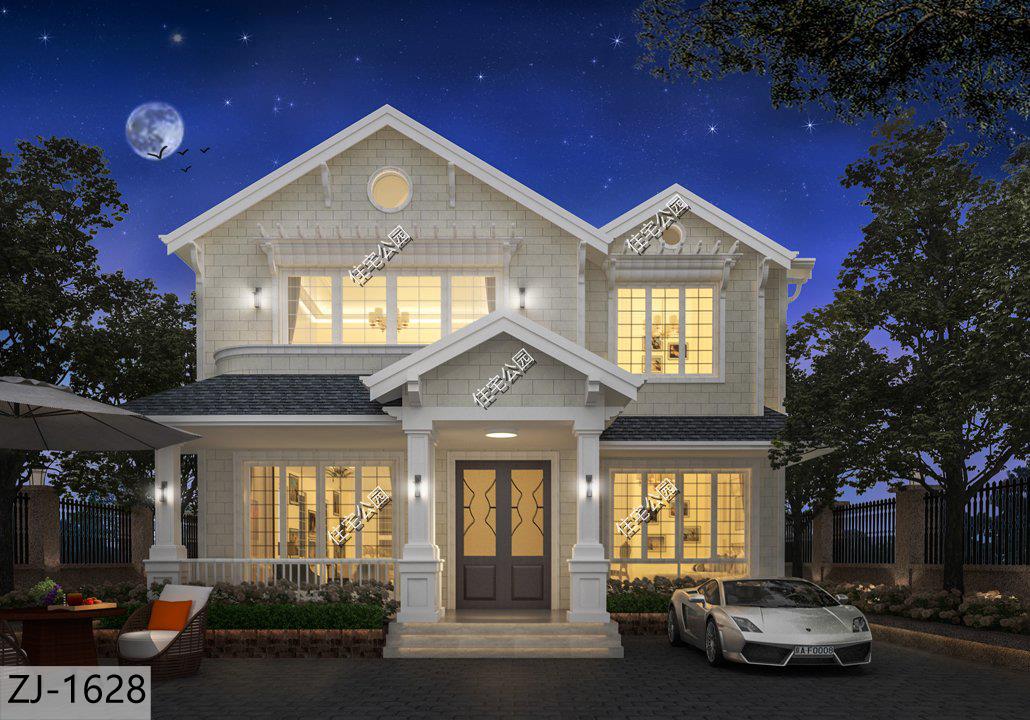 8 sets of American-style villas with highly recognizable looks, making you the most handsome boy in the village