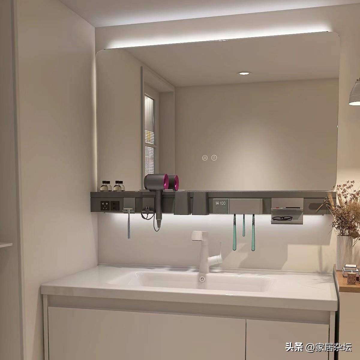 Bathroom decoration can be so \"advanced\", no wonder it is sought after by more and more people, it is so advanced