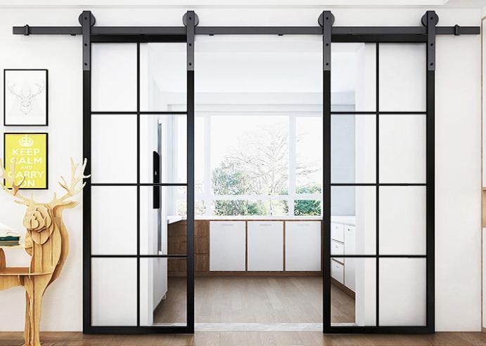 Choose sliding doors or folding doors? Try the new favorite decoration \"barn door\"