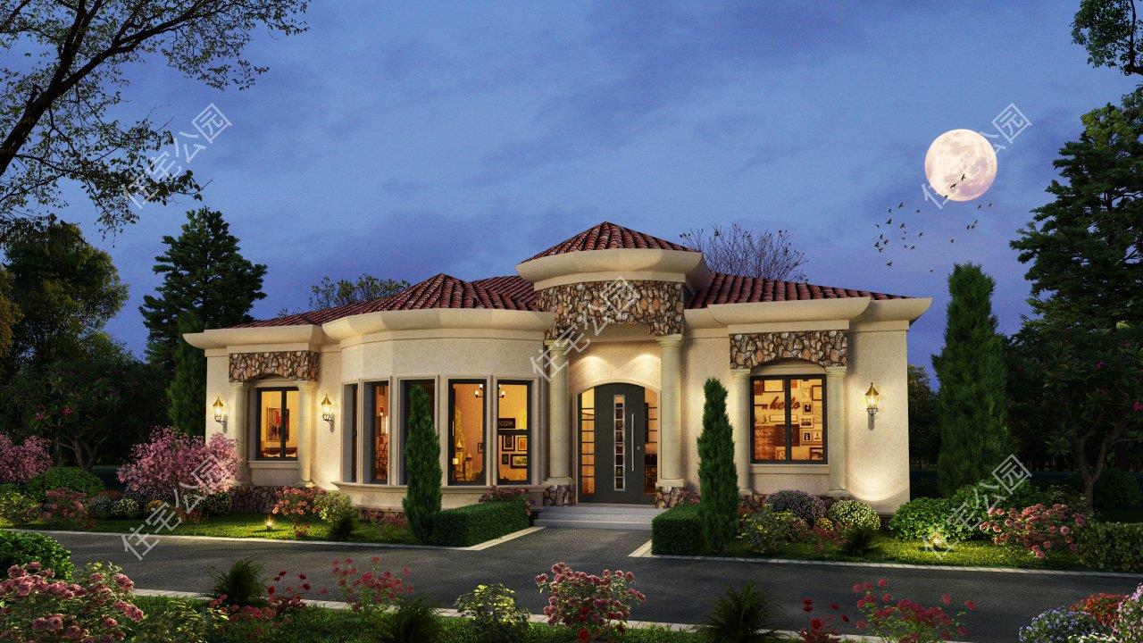 10 sets of one-story villa drawings, the best choice for retirement homes, there is always one suitable for you