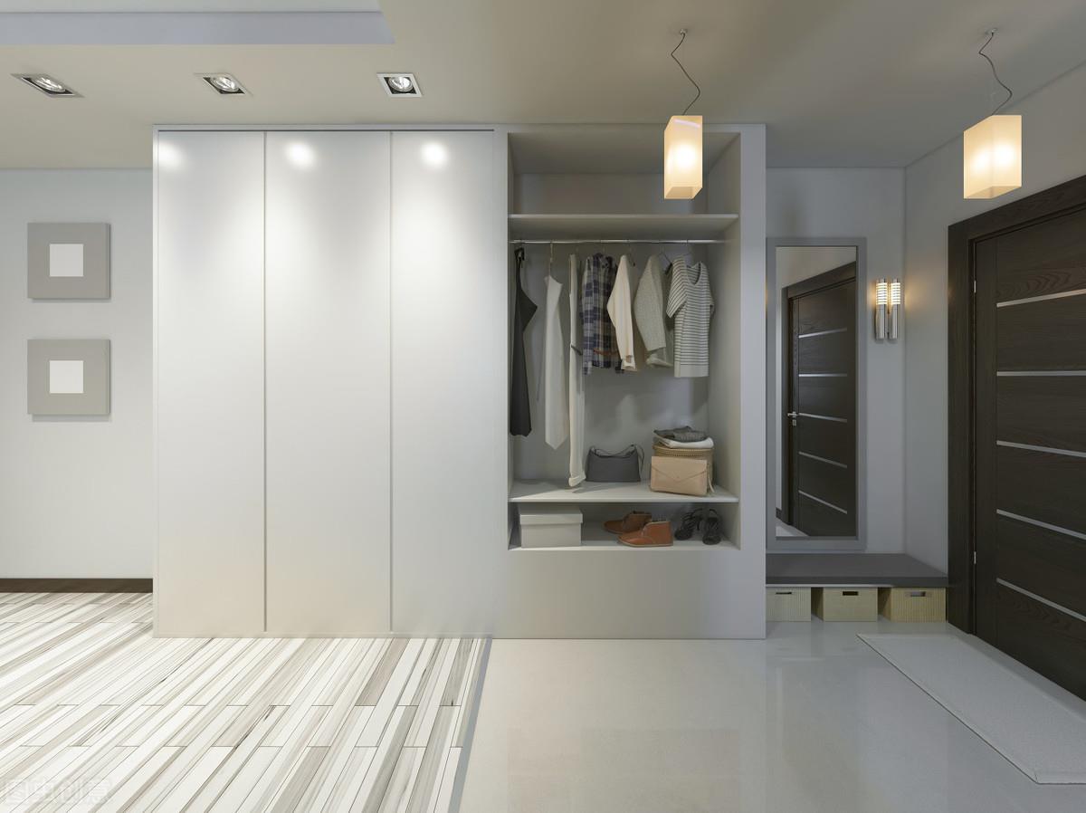How to choose a wardrobe door? Flat door or carved door?
