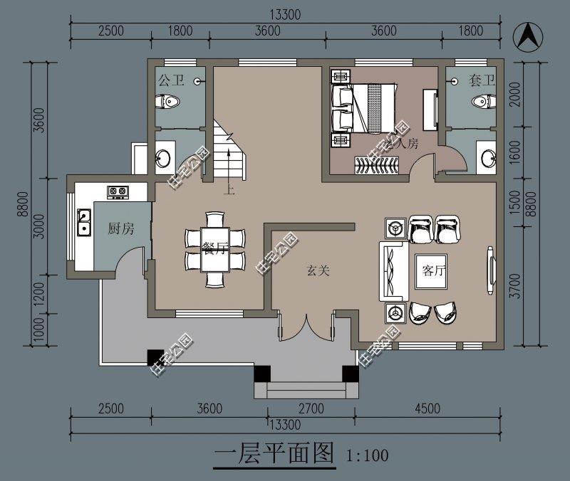 8 sets of American-style villas with highly recognizable looks, making you the most handsome boy in the village