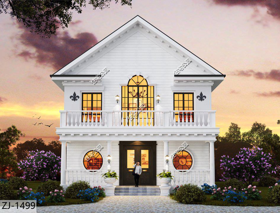 8 sets of American-style villas with highly recognizable looks, making you the most handsome boy in the village