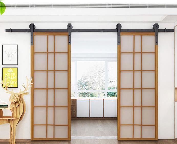 Choose sliding doors or folding doors? Try the new favorite decoration \"barn door\"