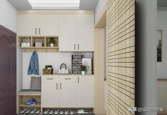 1㎡ of the entrance cabinet can be used as 5㎡, and you will be amazed as soon as you enter the door.