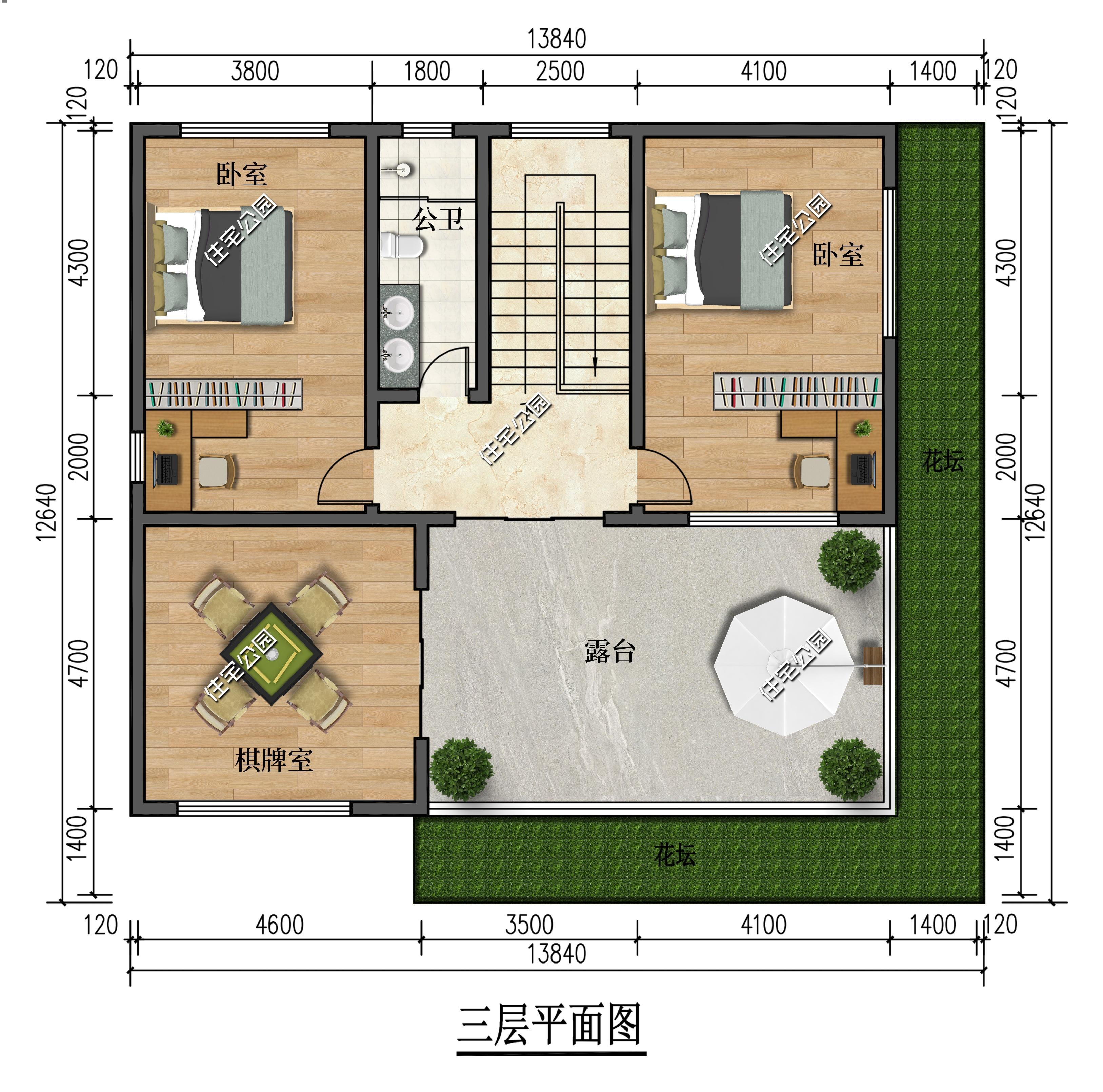 10 modern style villa drawings with a minimum cost of only 200,000 yuan. Which one do you think is more suitable for rural areas?
