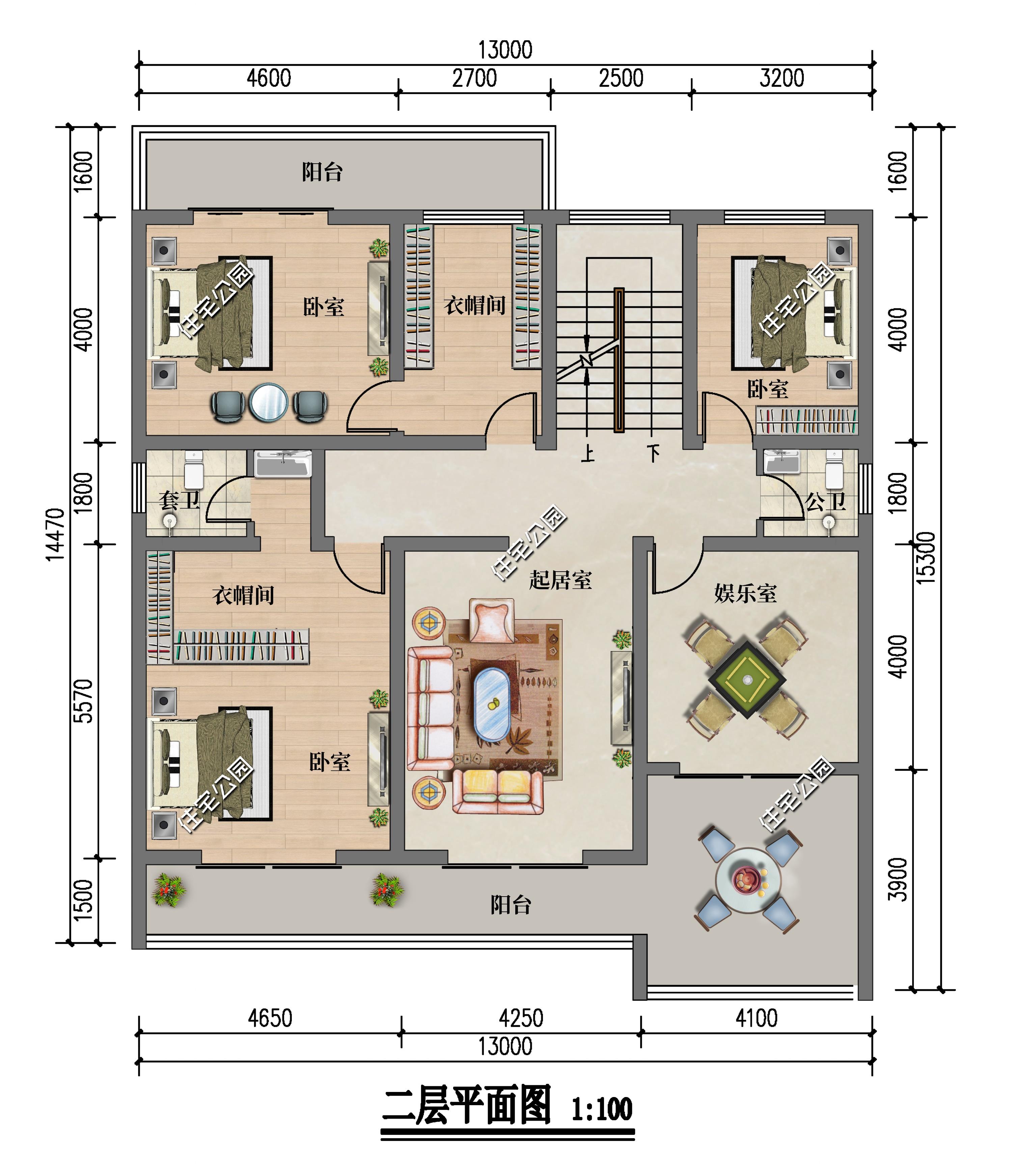 10 modern style villa drawings with a minimum cost of only 200,000 yuan. Which one do you think is more suitable for rural areas?
