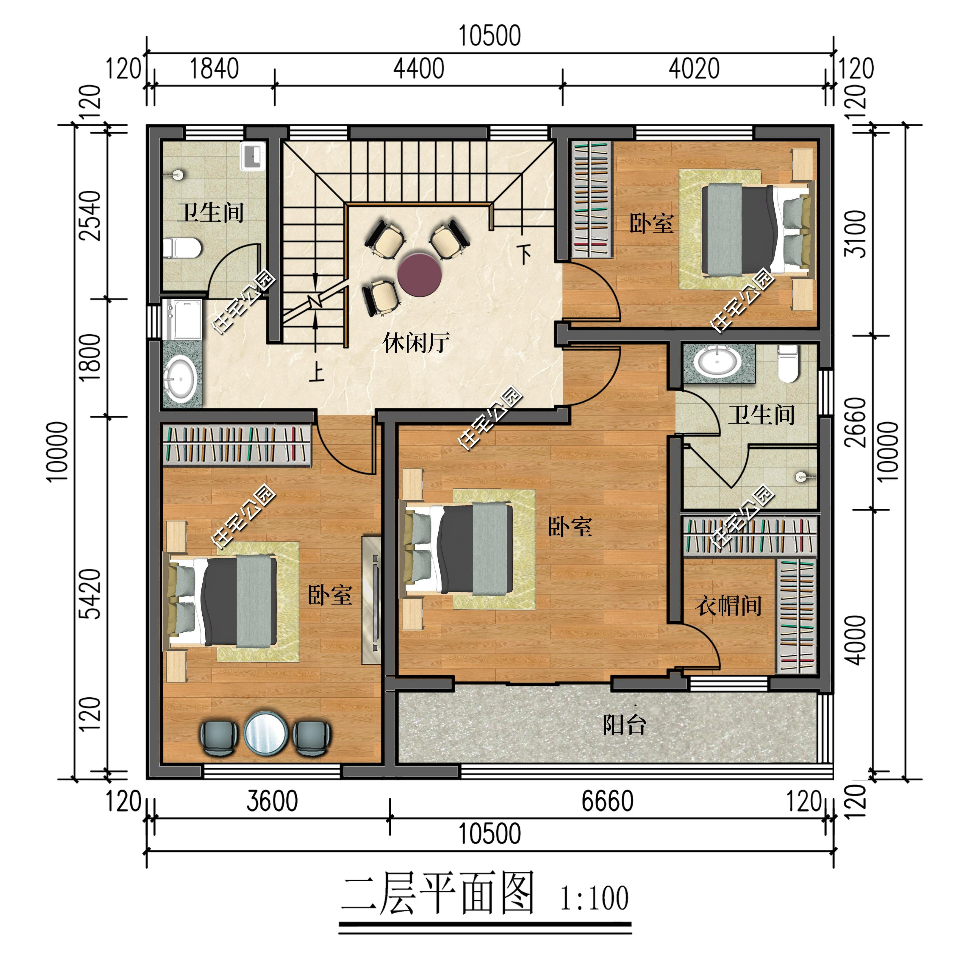 10 modern style villa drawings with a minimum cost of only 200,000 yuan. Which one do you think is more suitable for rural areas?